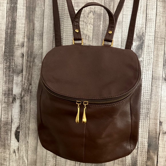 HOBO RIVER BACKPACK IN WALNUT PEBBLED BROWN/EXQUISITE ONLY USED ONCE - Picture 3 of 15